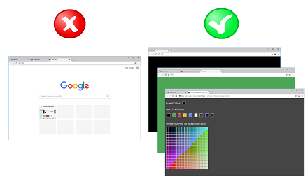 Customisable New Tab for Chrome